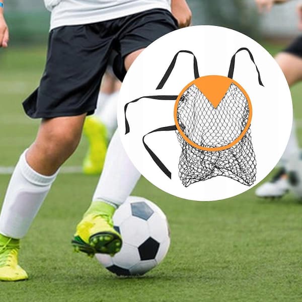 Fodboldtræningsnet til målskydning, diameter 45 cm, Skł
