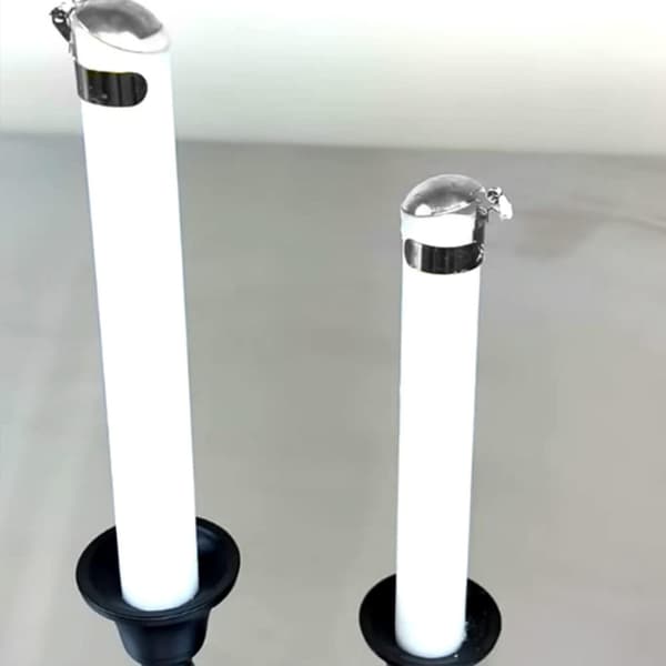 Automatisk lysslukker 4-pakning Silver