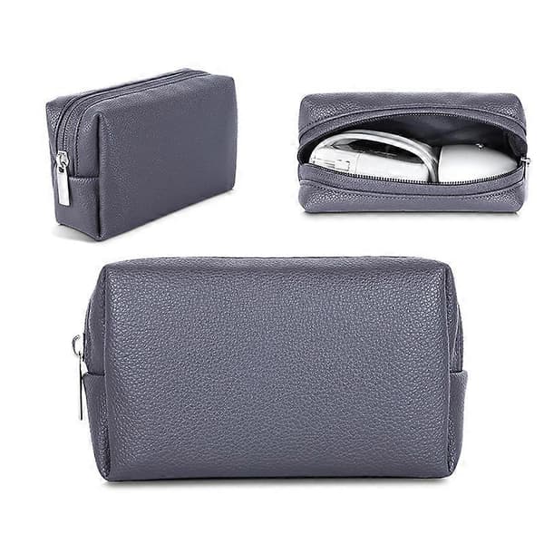 Oplader Datakabel Digital Opbevaringstaske Dark Grey