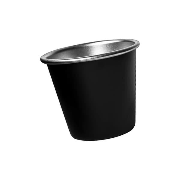 2x rustfritt stålkopp, drikkeglass i metall, stablebare, multifunksjonelle