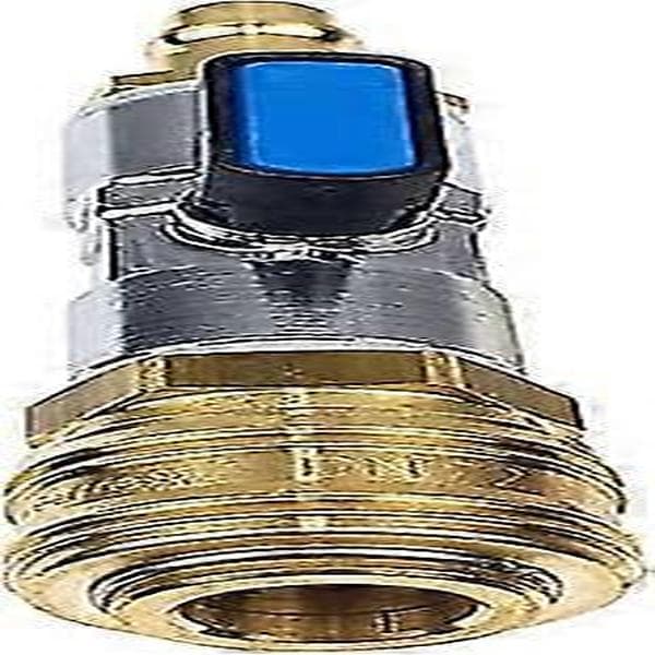 Trykluft Lynkobling, Afspærringsventil med 3/8\" Push-in Fitting