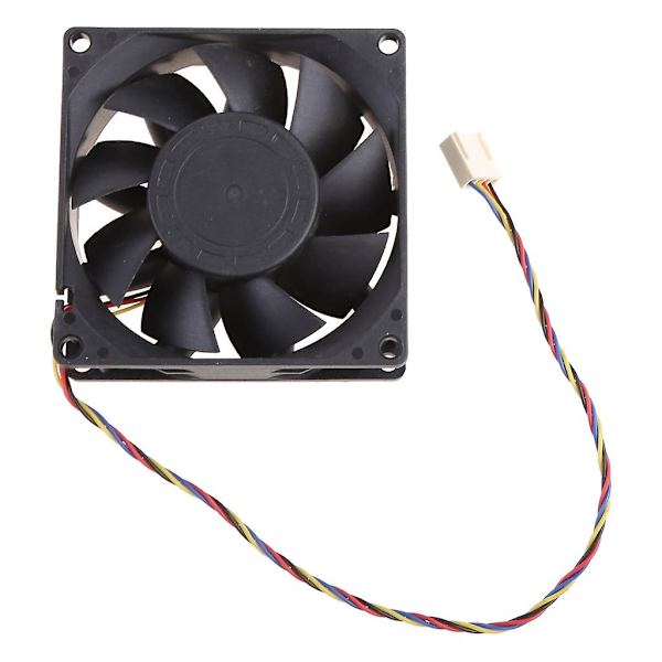 KZ8025B012U 8cm Blæser 12V 1.00A 4 Ledninger 4-polet Højhastighedsserver Strøm Køleblæser