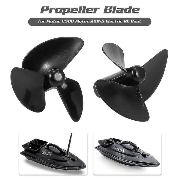 2 stk 3-bladers propell for Flytec V500 Flytec 2011-5 elektrisk RC-båt