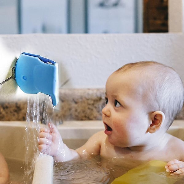 2 stk silikone dæksel til badetud, vandhanedæksel Baby, tuddæksel til badekarhanedæksel til børn, vandhanebeskytter til baby