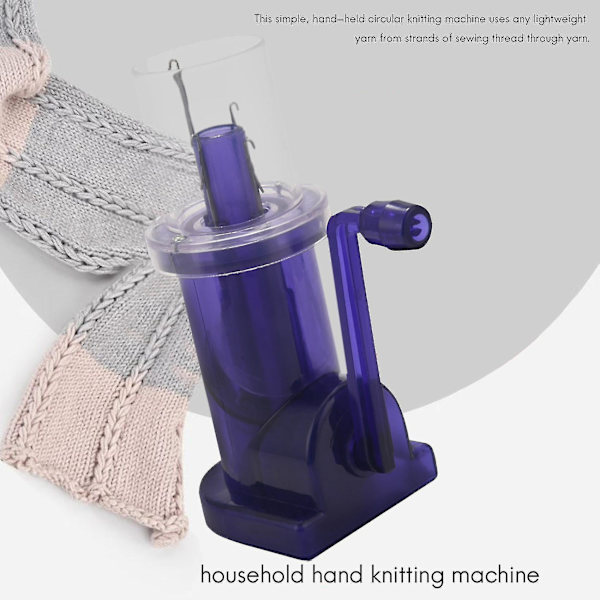 Ny handdriven Embellish-knit stickmaskin Spool Knitter Embellish Craft Armband Weave Tool 2023