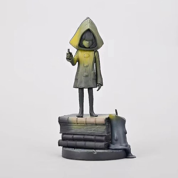 10cm Little Nightmares Nomes Six Anime Figur Liten Little Nightmares Mini Actionfigur Samlarobjekt för vuxna Dockor Leksaker Gåvor[HK] 9cm With Retail Box