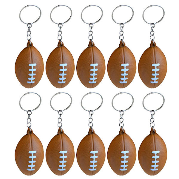 10 st nyckelringar barn amerikansk fotboll nyckelring rugby nyckelring rugby nyckelring