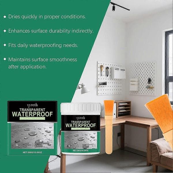 Vanntett Sealang Quick Fix & Invisibles Tetting av vindusrammesprekker 1
