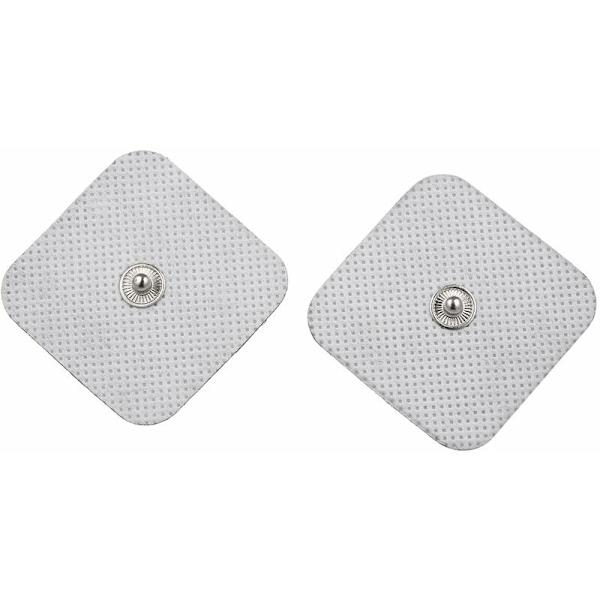 10 st 4*4cm Icke-vävda Digitala TENS-Elektrodplåster för Muskelstimulator TENS-Maskinplåster