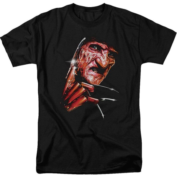 Freddy Närbild Mardröm på Elm Street T-shirt XXXL