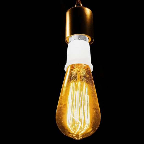 2st Glödlampssockelförlängare E27 Ljusadapter Förlängning Lamphållaradapter Glödlampssockelförlängning LED-glödlampsbasadapter Lampbytesockel f