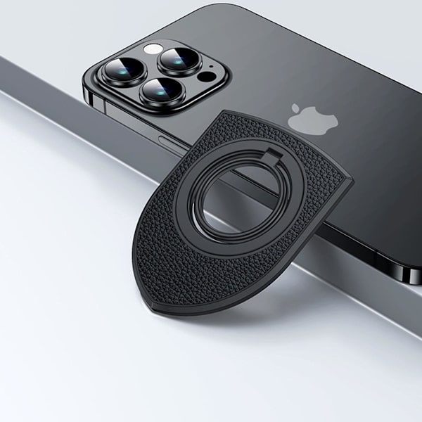 Magnetisk telefonhållare kompatibel med Magsafe, magnetisk telefonringhållare magnetisk kraft för iPhone/iPad/telefon/magnetisk bilhållare black Shield shape