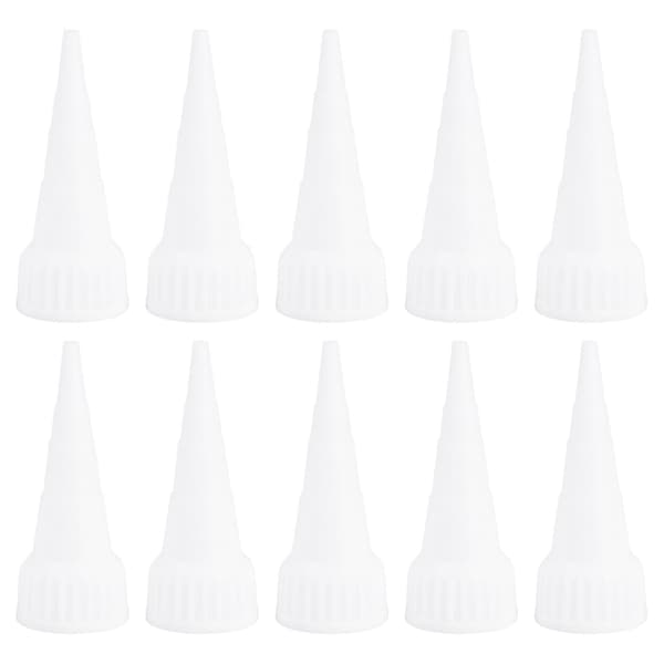 10 st ersättningsmunstyckeapplikator för E6000 100ML lim passar (vasst munstycke)