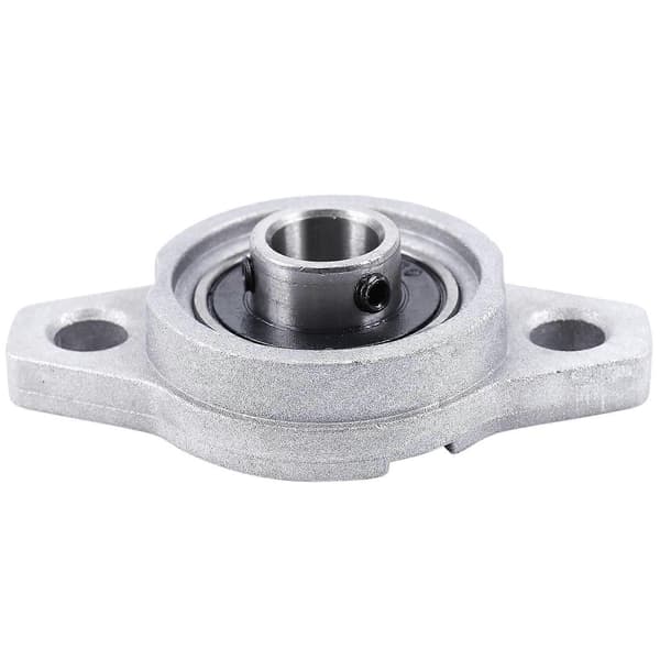 Flensmonterte kulelagerhus Silver KFL000 - 10Mm