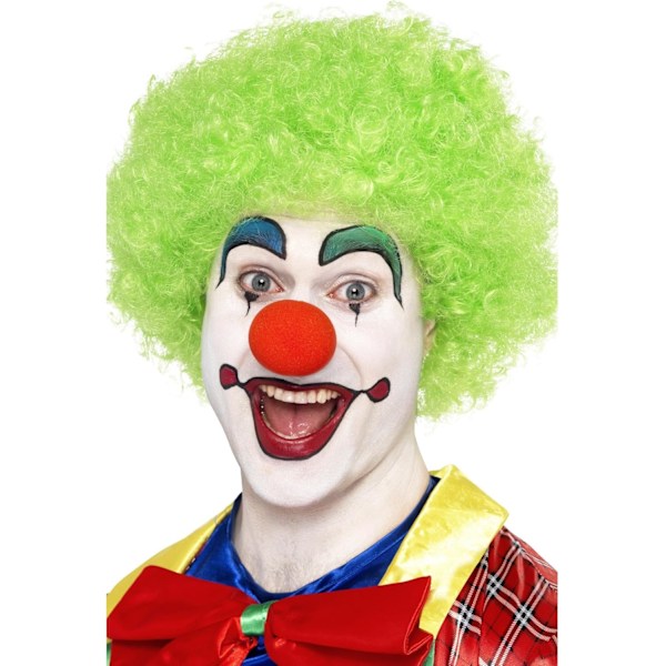 Galen Clownperuk, Blå 120g, Cirkus Maskerad, Clown Utklädningsperuker Multicolor