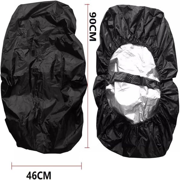 Svart Polyester Sittskydd för Mopedbil Rullstol Elastisk Rygg