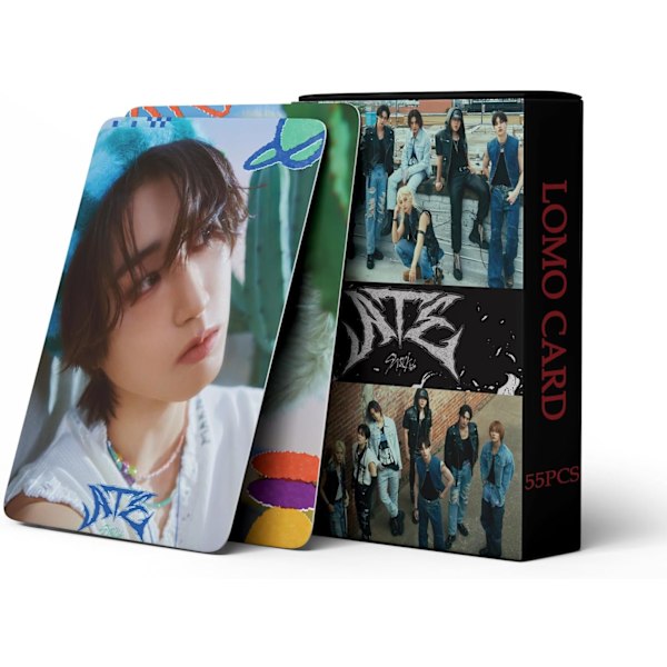 55 stk Kpop Stray Kids ATE fotokort, Stray Kids Merch, Kort, Stray Kids ATE, Album, Kort, Stray Kids fotokort for fans