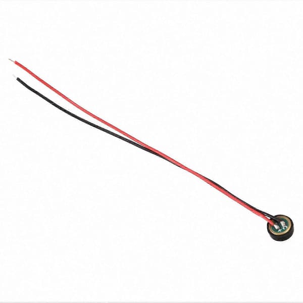Erstatning til PC, telefon, MP3, MP4: 200 stk. Elektretkondensator-mikrofon 4 mm x 2 mm