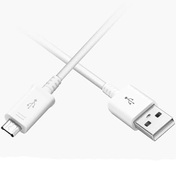 3st Micro USB-kabel Android Laddare Vit USB till Micro USB-kabel Lämplig för Samsung Laddningssladd