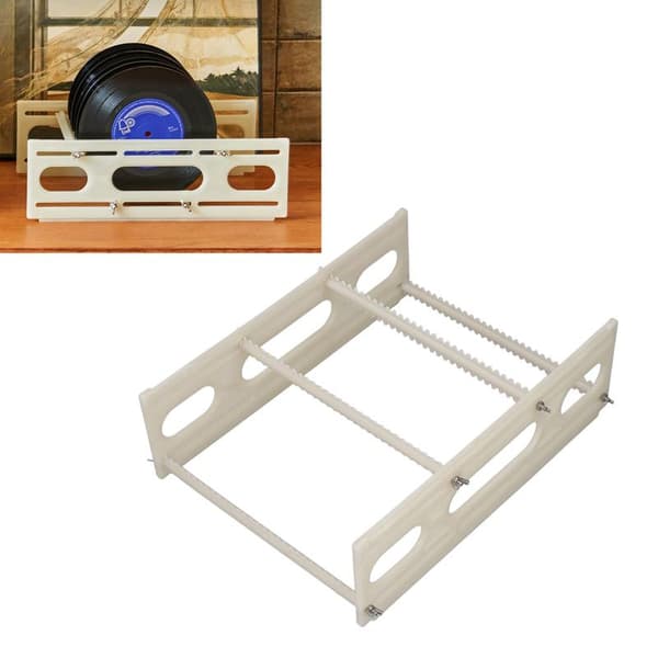 1 pc Vinyl Record Drying Rack ABS Plastic Large Capacity Record Storage Holder Sawtooth Design