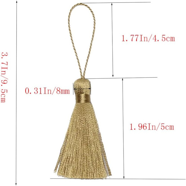 20ST Mini Craft Tofsar Sladdslinga