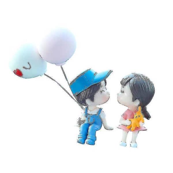 3pcs Cute Couple Doll For Car Decoration