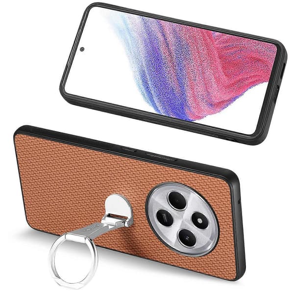 Telefoncover til Xiaomi Redmi 14C 4G Multicolor Brown