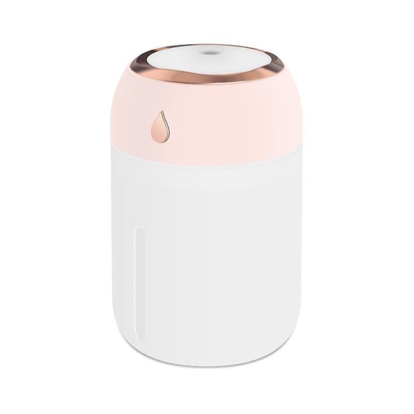 Bärbar mini luftfuktare, 330 ml, liten Cool Mist luftfuktare, USB personlig skrivbordsluftfuktare för sovrum Resekontor Hem