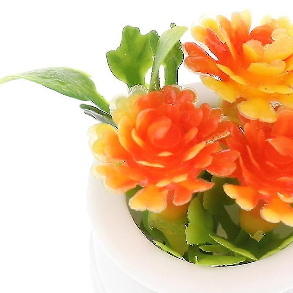 3 stk. 1:12 Dukkehust Miniatur Grøn plante i potte Simuleret potteplanter
