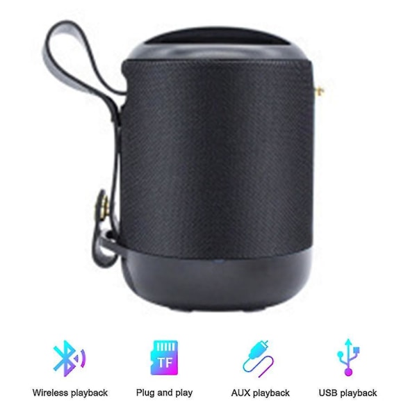 Bærbar Bluetooth-højttaler, højere lydstyrke, vandtæt Bluetooth 5.0