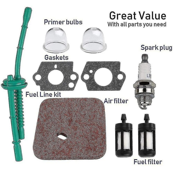 Forgasser for Fs55 Fs55r Fs38 Fs45 Fs46 Km55 Hl45 Fs45l Fs45c Fs46c Fs55c Fs55rc Gresstrimmer