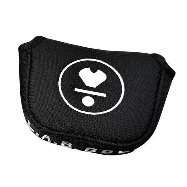 Golf Putter HeadCover Magnetisk Lukning Putter Cover med Sikkert Snap Design til MEZZ1 til LAB Style Putters Svart