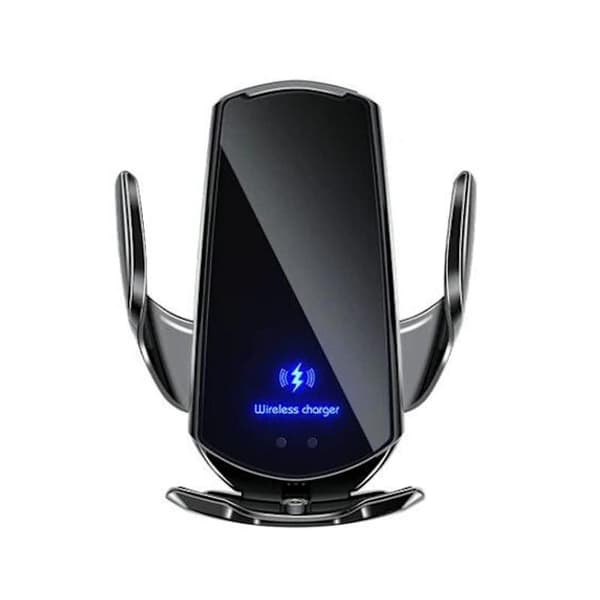 Ny stil Mobilholder Bil med Smart Sensor & QI lading