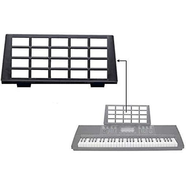 Noter Keyboard Stativ Tilbehør Bærbart slitesterkt stativ Elektronisk notestativ bokhylle