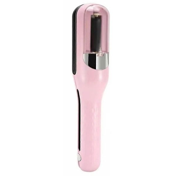 Oppladbar Hårtrimmer for Splittede Tupper - Bærbar, Automatisk, Egnet for Tørt og Skadet Hår, Hou Pink