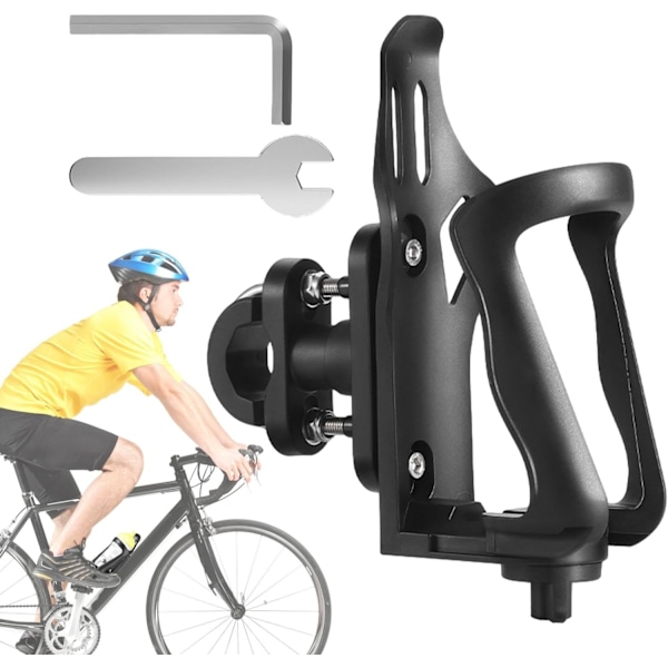 Flaskeholder for - Rammebur Flaske Vannarrangør - Hurtig tilgang Drikkeoppbevaringsbrakett for motorsykler, terrengsykler, landeveissykler, turgåere