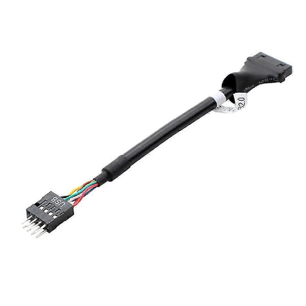 Usb 3.0 til 2.0 Adapter Header Kabel Konverter Usb3.0 19p Hunn til Usb2.0 9p