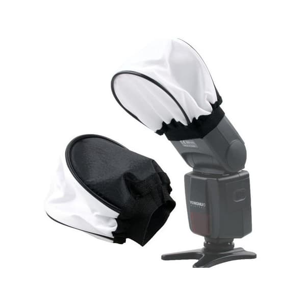 Universal Soft Light Diffuser til Kamerablitz - Perfekt til Portrætfotografering og Blødere Belysning