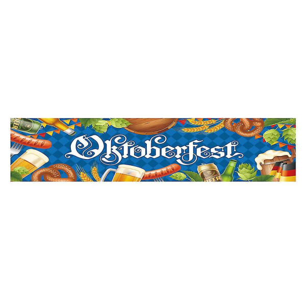 Oktoberfestin kylttibanneri Oktoberfestin koristeet Oktoberfestin festivaalin juhlatarvikkeet