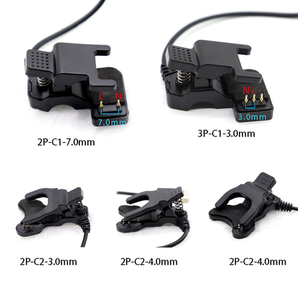 For Smart Watch-oplader Universal Usb 5v Opladekabel Oplader Clip Til Tw64