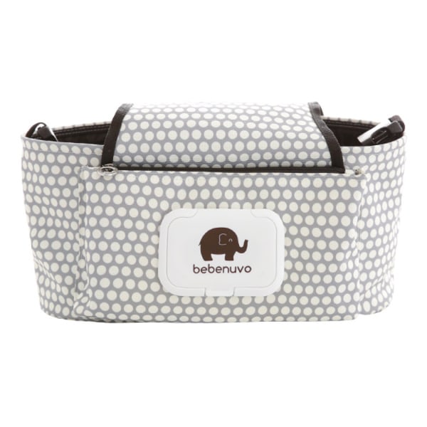 Barnvagnsväska, Buggy Organiser Bag, Hängande Diverse Organizer Blöjförvaringsväska, Barnvagnsförvaringsväska