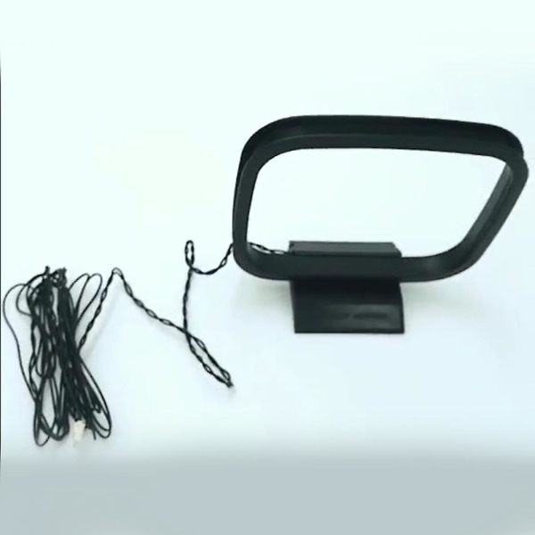 1 stk. Fm Am Loop Antenne Til Modtager Med 3-bens Mini Stik Til Sharp Chaine Stereo Av Receiver