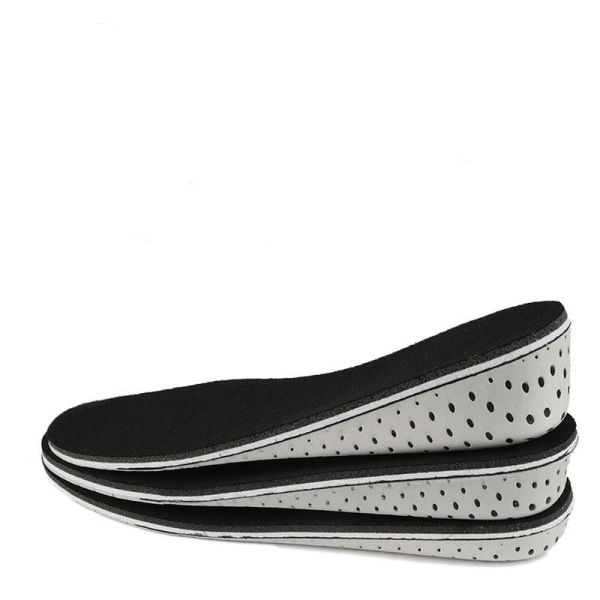 Mordely Shoe Inserts / Get Taller - Såler - 2cm, 3cm, Black Black 4cm