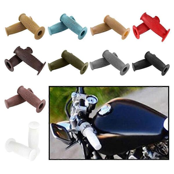Motorcykelsadelöverdrag Elastiskt Läder DIY - 100st 70 Cm Black 22 24MM