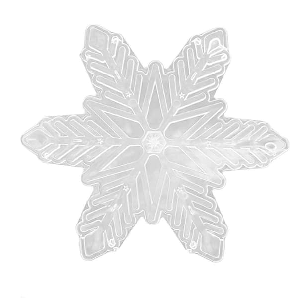 DIY Snowboard Stomp Pads Snowboard Mat Snöflingeform för Vinter Snö Is Skid Snowboards Stomp Pad