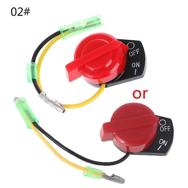 Engine Kill Switch On/Off Emergency Stop Button for Honda GX110 GX120 GX160 GX200 GX240 3