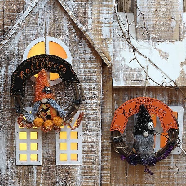 Halloween interiør dør- og vindusdekorasjon edderkoppranke (B, stil) 1 stk