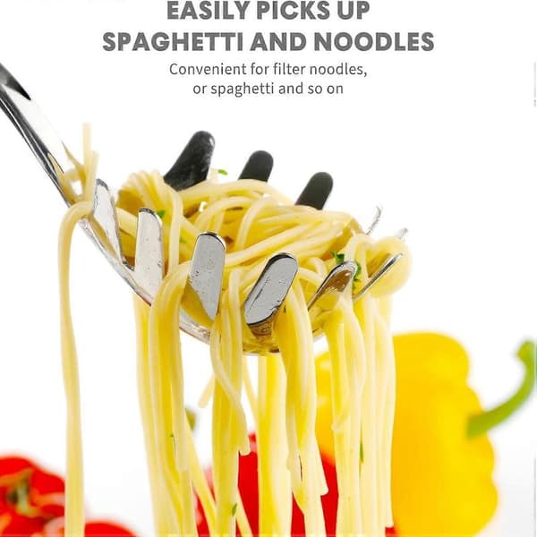 Knifeforkspoon Spaghetti Serveringsgaffel, Poleret, (AJM19/57 L)