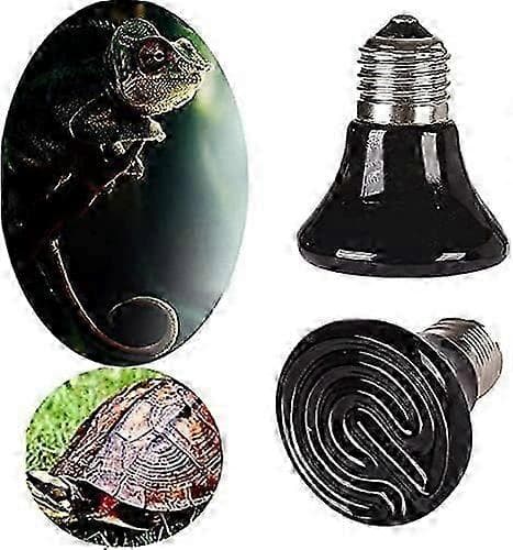 4-pack Mini Reptil Värmelampa Glödlampa för Brooder Coop och Ödla 60MM