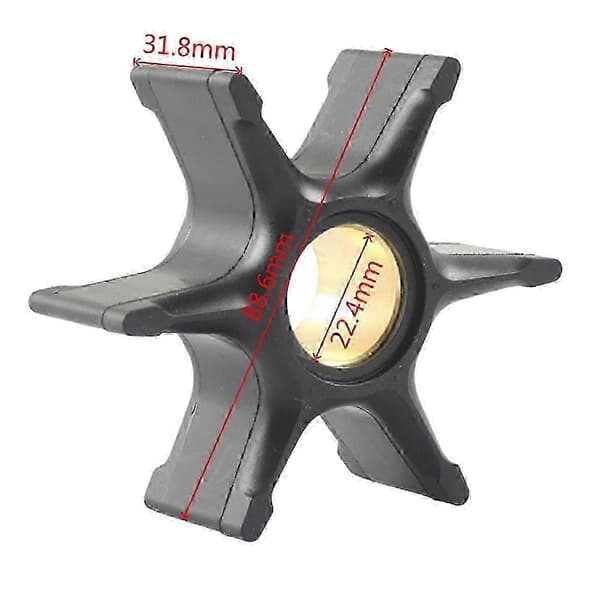 5001593 435821 Vattenpump Impeller 397131 för Evinrudex